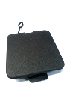 Image of Front towing hitch cover. SCHWARZ image for your BMW X3  